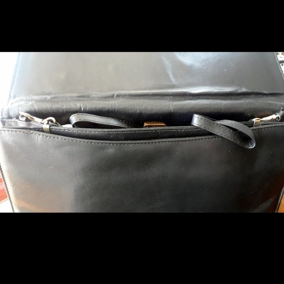 Vintage Genuine leather Big Purse/Shoulder Bag - Picture 4 of 5